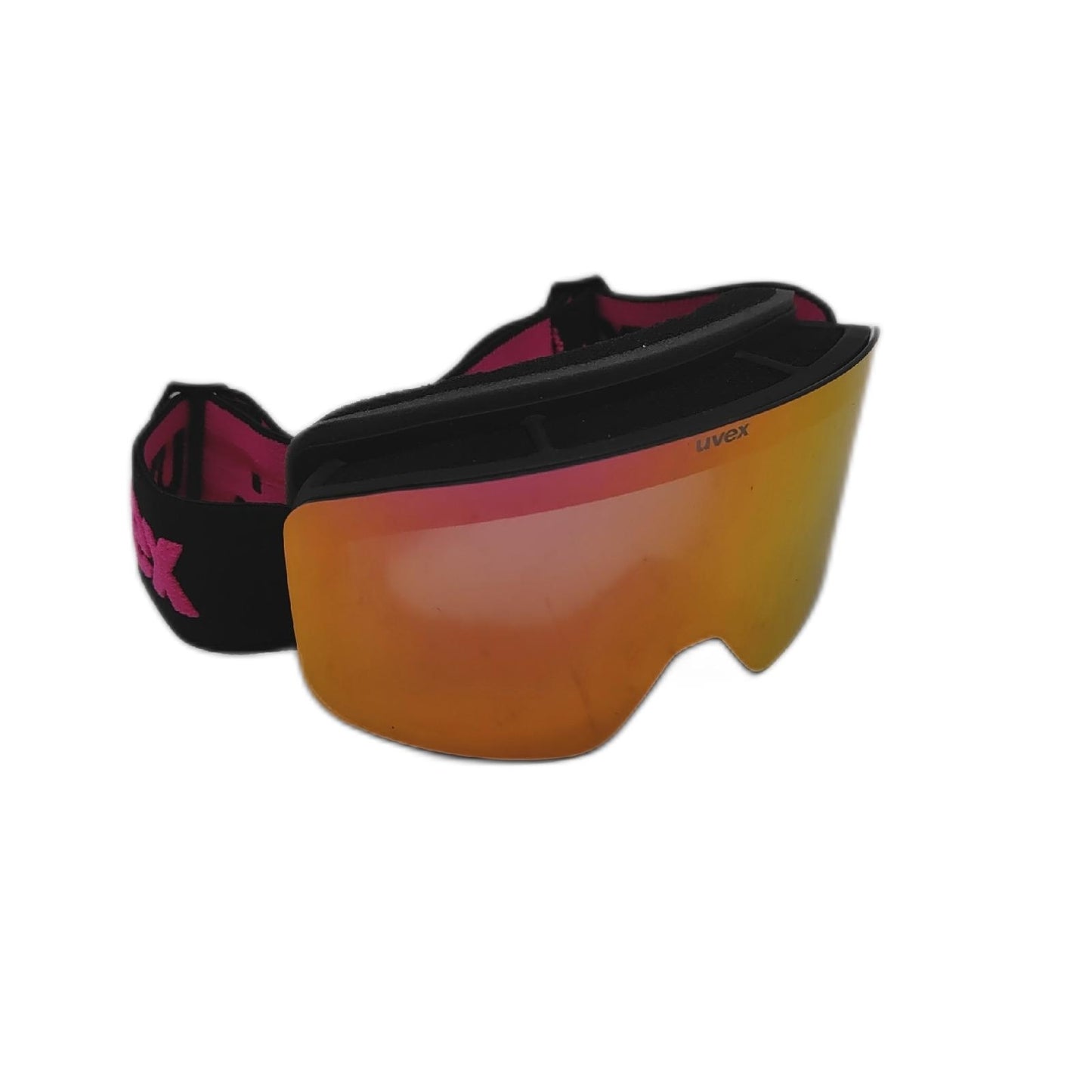 Uvex Skibrille Sport Brille PWDR FM Kinder Unisex Schwarz Mattpink Klar Komfort