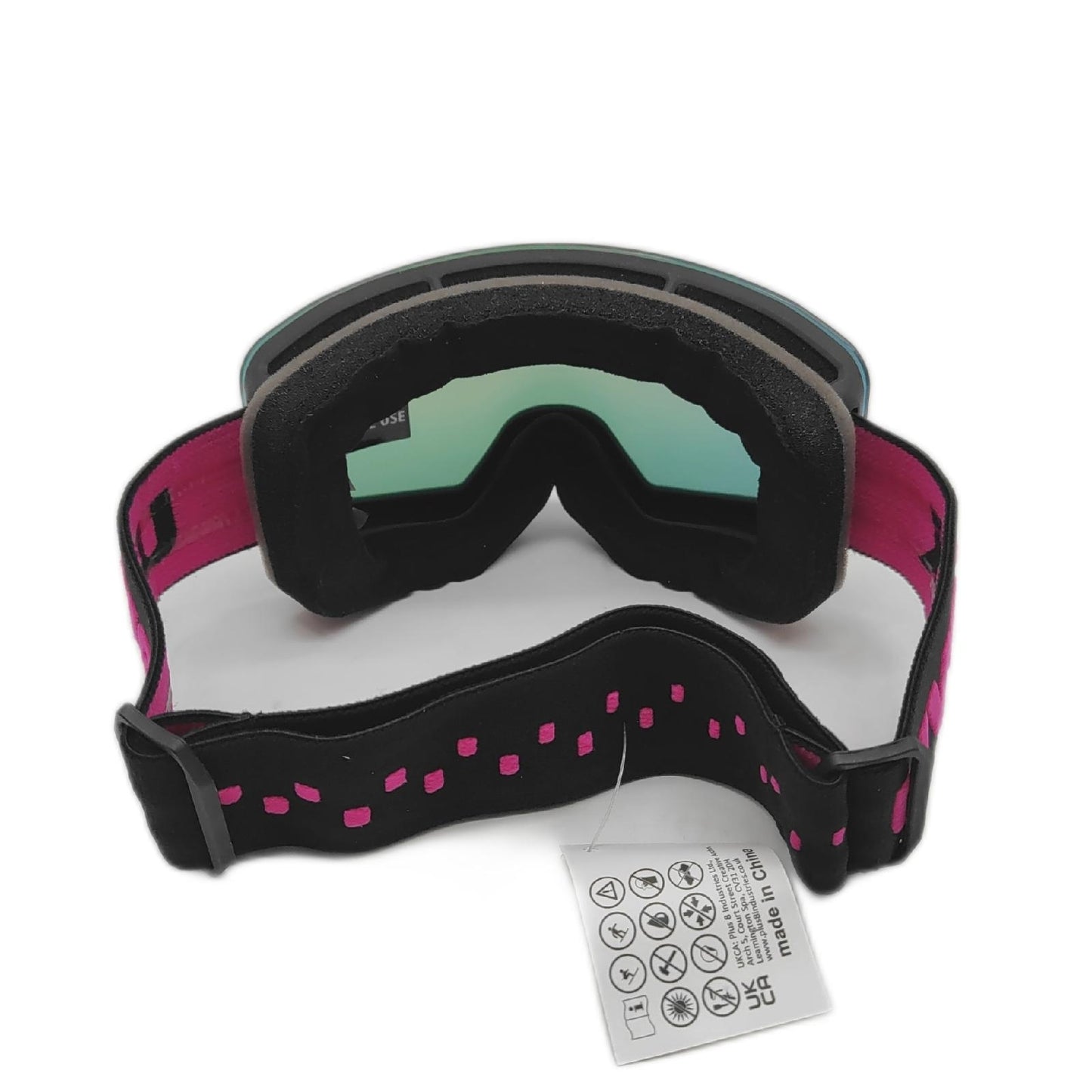 Uvex Skibrille Sport Brille PWDR FM Kinder Unisex Schwarz Mattpink Klar Komfort