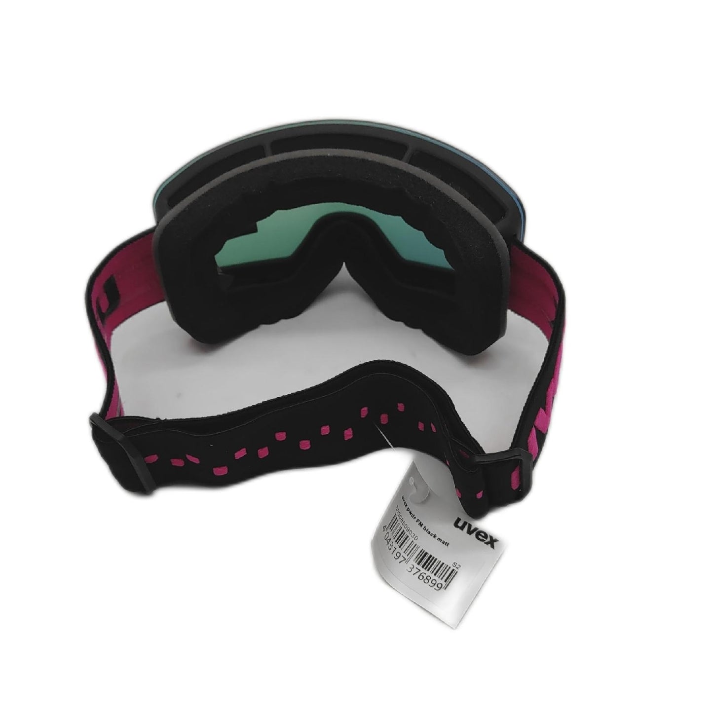 Uvex Skibrille Sport Brille PWDR FM Kinder Unisex Schwarz Mattpink Klar Komfort