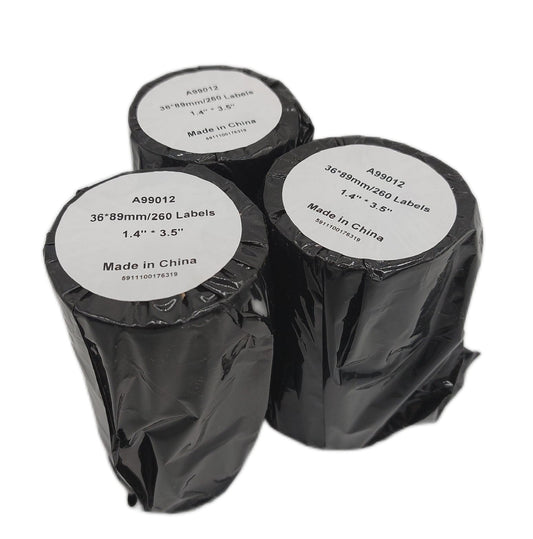 9 Rollen 99012 36mm x 89mm Adressaufkleber kompatibel D