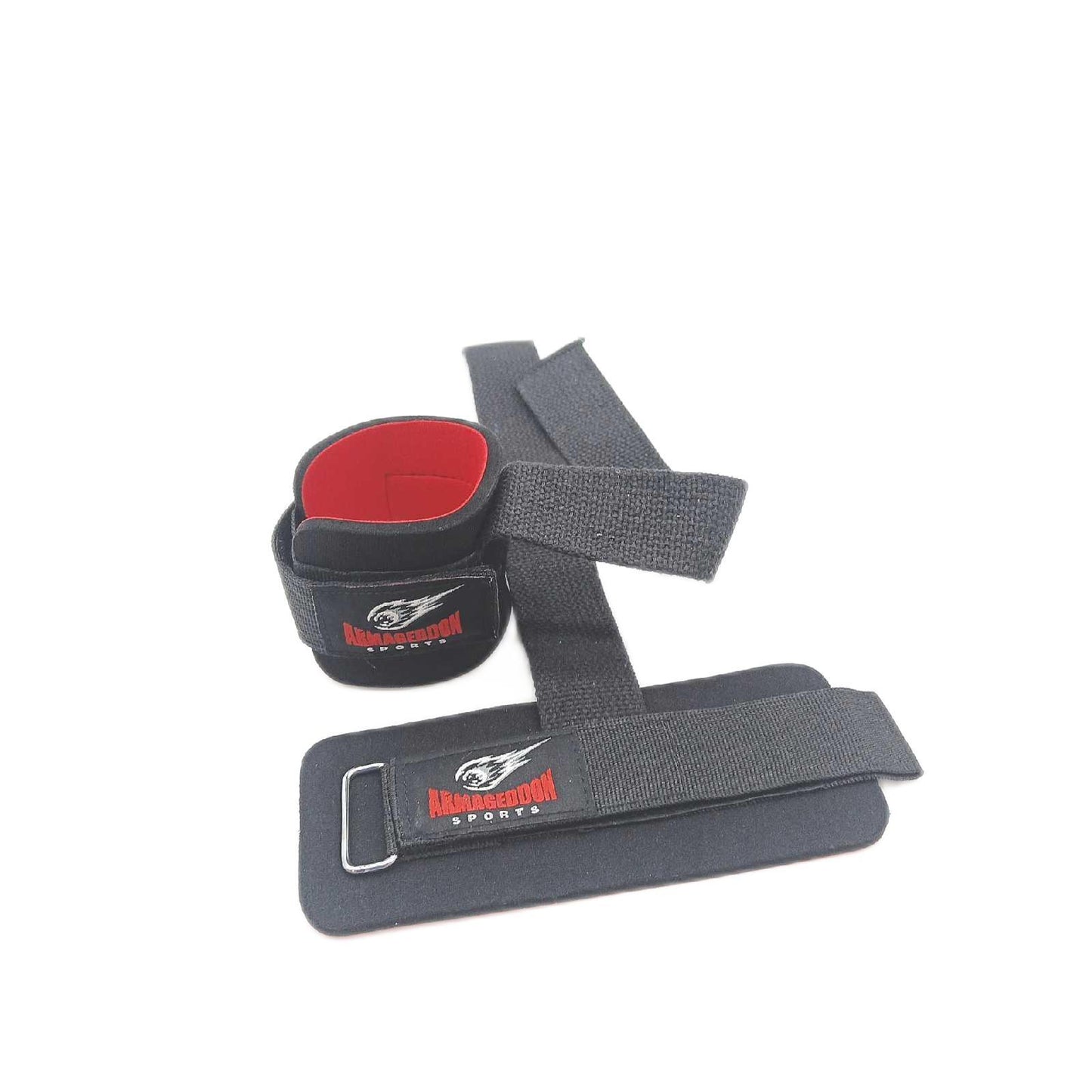 Zughilfen Krafttraining Fitness Zubehör Gepolsterte Lifting Straps Handgelenkschutz Neopren