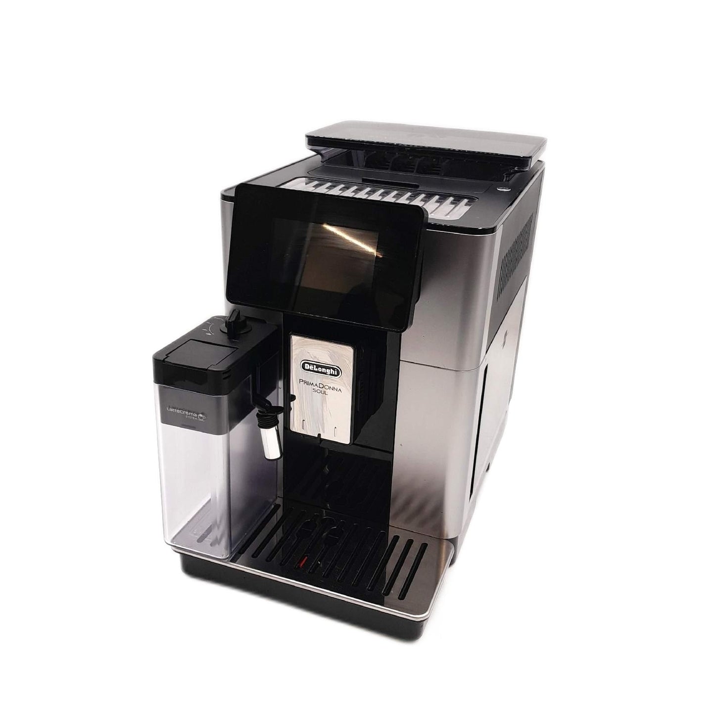 DeLonghi Kaffeevollautomat Haushaltsgeräte PrimaDonna Soul modernes Design automatische Milchschaumsteuer