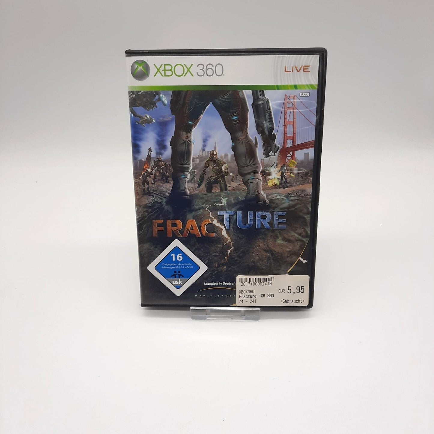 Frac Ture  Videospiel XBox 360 USK 16