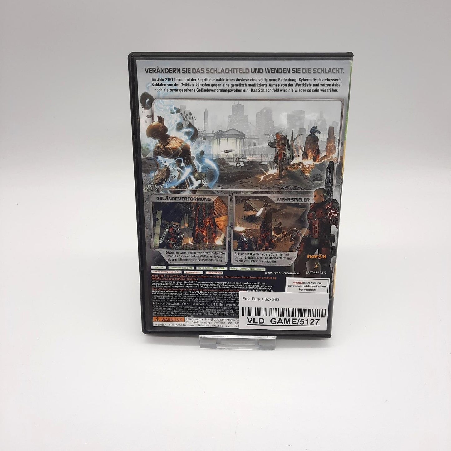 Frac Ture  Videospiel XBox 360 USK 16