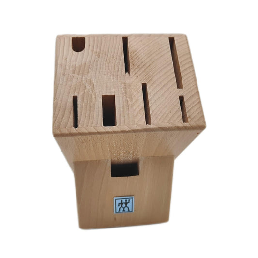 ZWILLING Messerblock Messer und Schere Küche 9 tlg Holzblock rostfrei scharf