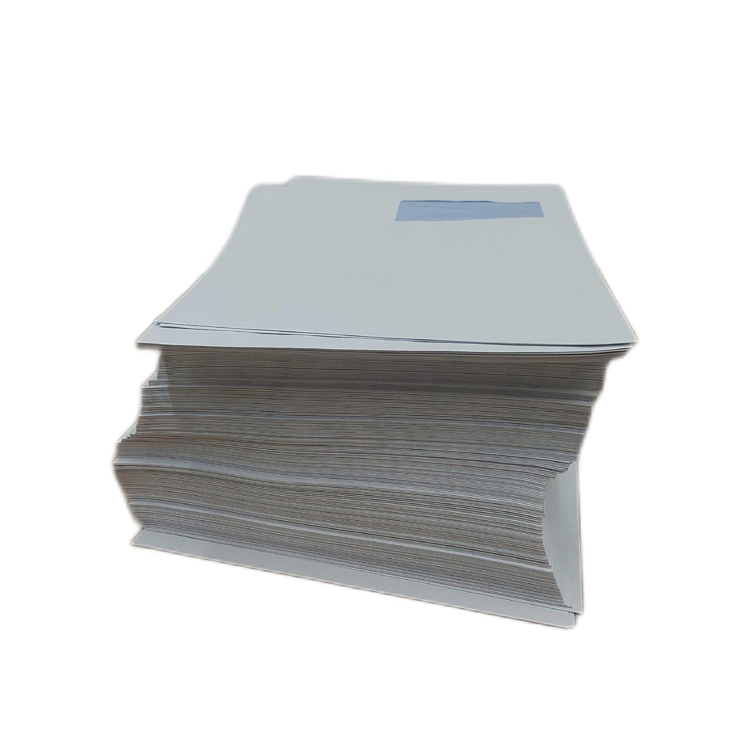 250 Hüllen weiß C4 229 x 324 90 g/m² Fenster 110 x 50 Schutzstreifen Versandtaschen